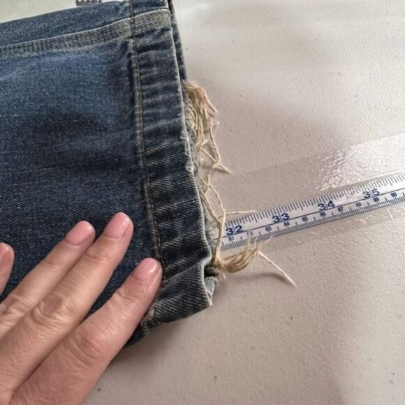 Vintage Y2K Timberland Mens Utility Baggy Loose Fit Carpenter Jeans Size 33 x 32 - Picture 15 of 15